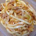weeta_bix's cooksnap of when they made 焼きうどんdeナポリタン.