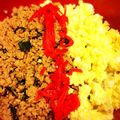 eses86's cooksnap of when they made お手ごろ価格な豚挽肉そぼろ丼.