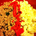 eses86's cooksnap of when they made お手ごろ価格な豚挽肉そぼろ丼.