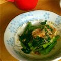ももりんごっこ's cooksnap of when they made ☆ほうれん草のおひたし☆シンプルな一品♪.
