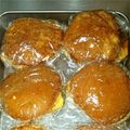 ＊みさっちあん＊'s cooksnap of when they made 秋の手土産に。栗あんバターのミニどら焼き.