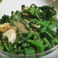 さっつんな's cooksnap of when they made ☆春菊とゆで卵のマヨポンあえ☆.