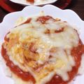 ayaakari's cooksnap of when they made １人ご飯にミートソースドリア.
