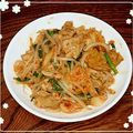 イシュ☆'s cooksnap of when they made 超簡単！絶品！豚キムチもやし炒め.