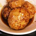 ばたこ1984's cooksnap of when they made ★さっぱり和風あんかけハンバーグ★.