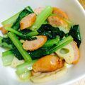 ななえ先生's cooksnap of when they made 豚バラで♬蓮根と小松菜のペペロンチーノ.