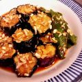 たのすけどの's cooksnap of when they made 夏に☆らっきょうダレで　揚げナス×トマト.