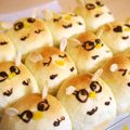わらし's cooksnap of when they made ハロウィン☆ふくろうのちぎりパン♪.