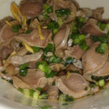 Shimauu's cooksnap of when they made 簡単うまうま砂ズリの酢の物♡.