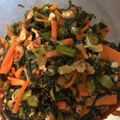 くろくろくらくろすけ's cooksnap of when they made 大根菜のよごし(大根葉の味噌炒め).