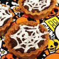 ゆるプリン's cooksnap of when they made ハロウィンに♪蜘蛛の巣タルト.
