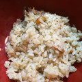 雪だるまんじゅう's cooksnap of when they made 塩昆布と干しえびの炊き込みご飯.