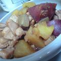 よーぽち's cooksnap of when they made 鶏肉とさつまいものほっくり煮.