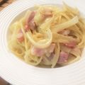 キリンのソフィ's cooksnap of when they made 失敗しない簡単カルボナーラ.