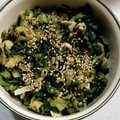 reimama33's cooksnap of when they made かぶの葉と油揚げの炒め煮.