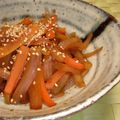 みなろーる's cooksnap of when they made ヤーコンの甘辛きんぴら.