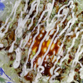 抹茶もつこ's cooksnap of when they made 【男の料理】お好み焼き風巣篭もり卵.