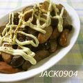 JACK0904's cooksnap of when they made 簡単　なす豚丼　ウインナーver.　.
