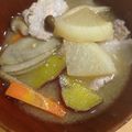 クックRTJQHA☆'s cooksnap of when they made あったか豚汁.