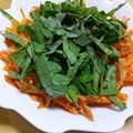 書セラピスト流香's cooksnap of when they made にんじんのたらこ炒め.