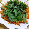 書セラピスト流香's cooksnap of when they made にんじんのたらこ炒め.