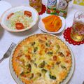 もりひめ's cooksnap of when they made ☆ベーコンとブロッコリーのトマトキッシュ.