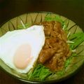 aikotan's cooksnap of when they made がっつりランチに☆豚のしょうが焼き丼.