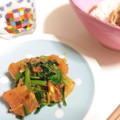 ancipdp's cooksnap of when they made ほうれん草とトマトのなめたけ和え.