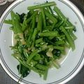 syrup127g's cooksnap of when they made 空芯菜の塩レモン炒め.