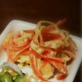 toRakana's cooksnap of when they made そうめんかぼちゃのさっぱりサラダ☆.