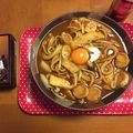 基本のき's cooksnap of when they made 半生うどん 味噌煮込みうどん 宮きしめん.
