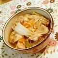 ＊さきママ＊'s cooksnap of when they made ﾌﾟﾘｯﾌﾟﾘｯ★鶏肉の蒸焼きタジン鍋.