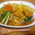 10ton's cooksnap of when they made 大根の和風カレー.