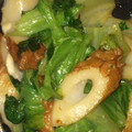 す1222's cooksnap of when they made 油揚げとレタス水菜のしゃっきりマヨソテー.