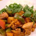 ＫＩＸ's cooksnap of when they made カラフル☆鶏肉と3色ピーマンの豆板醤炒め.