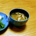てじお1326's cooksnap of when they made 鶏ハムの茹で汁でスープ.