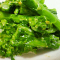 かぼちゃみるく's cooksnap of when they made 菜の花のわさびマヨネーズ和え.