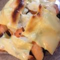 なごり's cooksnap of when they made 鮭とベーコンのチーズ焼き☆ほうれん草添え.