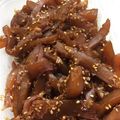 かんばれあゆちゃん's cooksnap of when they made 我が家の常備菜④ こんにゃくのおかか煮.
