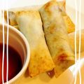 桜井凛子's cooksnap of when they made 鶏そぼろとチーズの餃子・春巻き.