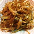 熊きょ's cooksnap of when they made きんぴらごぼう.
