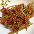 anemonenan's cooksnap of when they made ぽん酢きんぴらゴボウ.