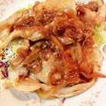 ぴかぽ８８'s cooksnap of when they made 玉ねぎいっぱい豚のショウガ焼き.