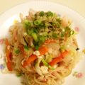とまとま１０'s cooksnap of when they made オシャレ焼きそば♪.
