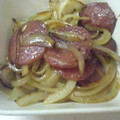Bururin's cooksnap of when they made ささっと＊サラミとタマネギのカレー炒め＊.