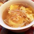 のんちぇぶ's cooksnap of when they made ■糖質制限■もやしとニラの簡単卵スープ♪.