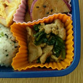 湊ひぃろ's cooksnap of when they made つるむらさきと豚肉のカレー炒め.