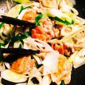 audrina's cooksnap of when they made 超簡単♪鶏と長ネギのポン酢照り焼き.