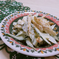 赤い電話's cooksnap of when they made ちくわときゅうりのわさマヨ和え♪.