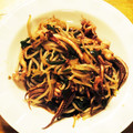 よつじょう's cooksnap of when they made イカとモヤシとピーマンのオイスター炒め.